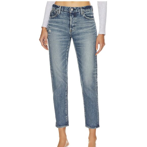 Moussy Avernal Tapered Midrise Jeans Size 27 - Picture 1 of 10